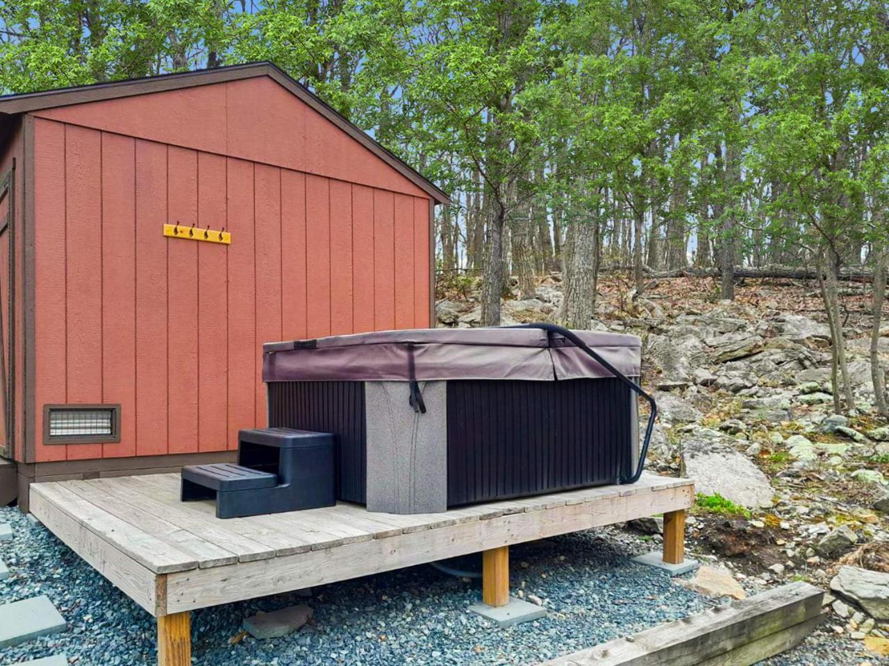 Mountaintop Views, Hot Tub, Deck, Fire Pit & Wifi Augusta Exteriör bild