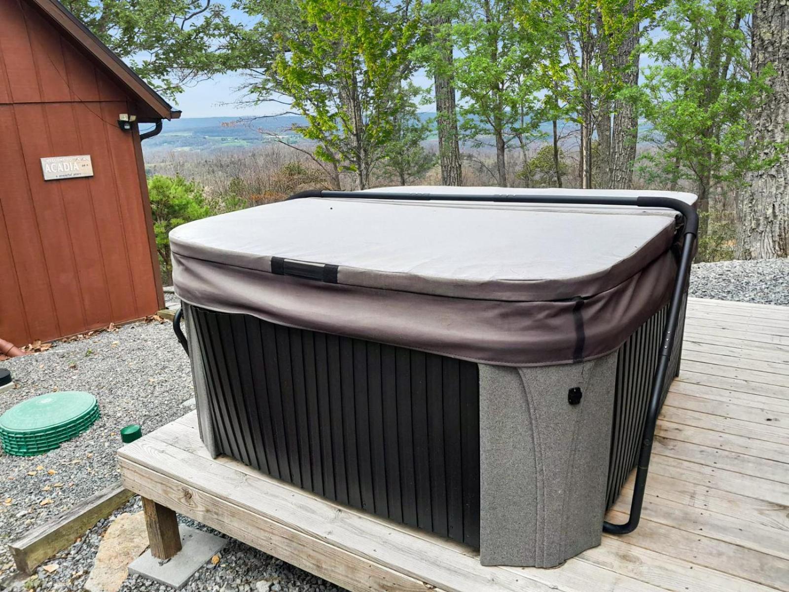 Mountaintop Views, Hot Tub, Deck, Fire Pit & Wifi Augusta Exteriör bild