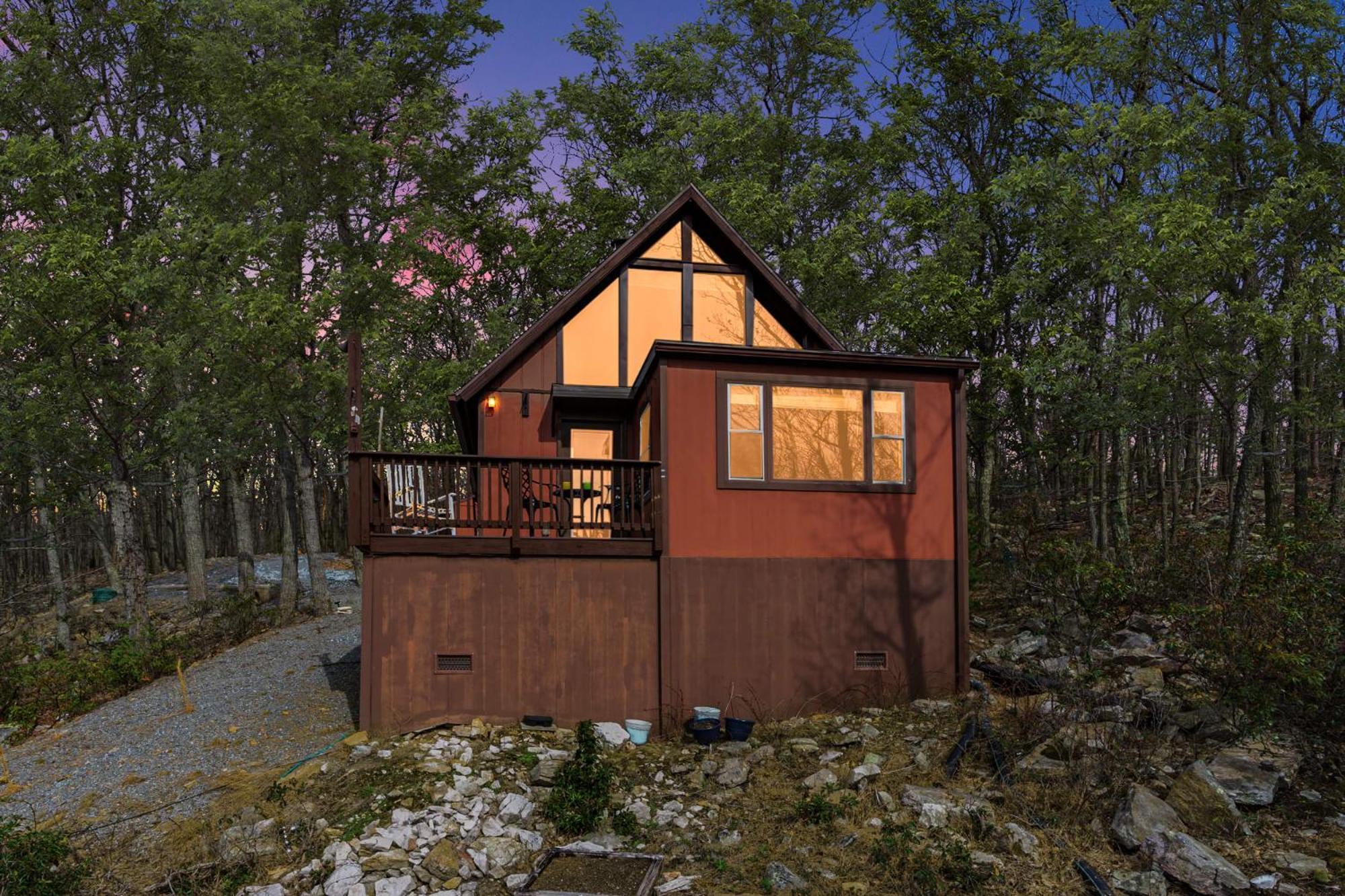 Mountaintop Views, Hot Tub, Deck, Fire Pit & Wifi Augusta Exteriör bild